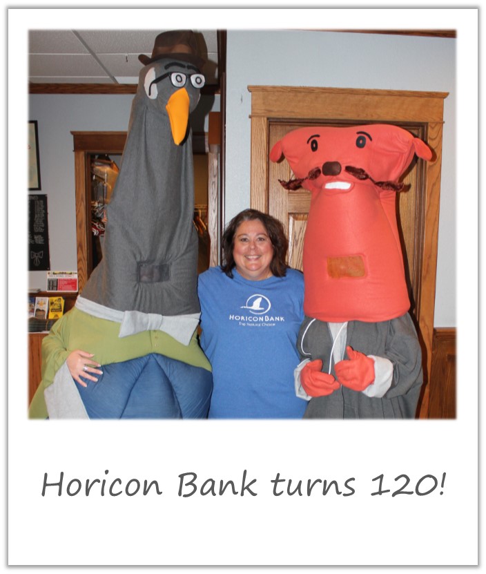 Horicon Bank Ollie and Gilbert