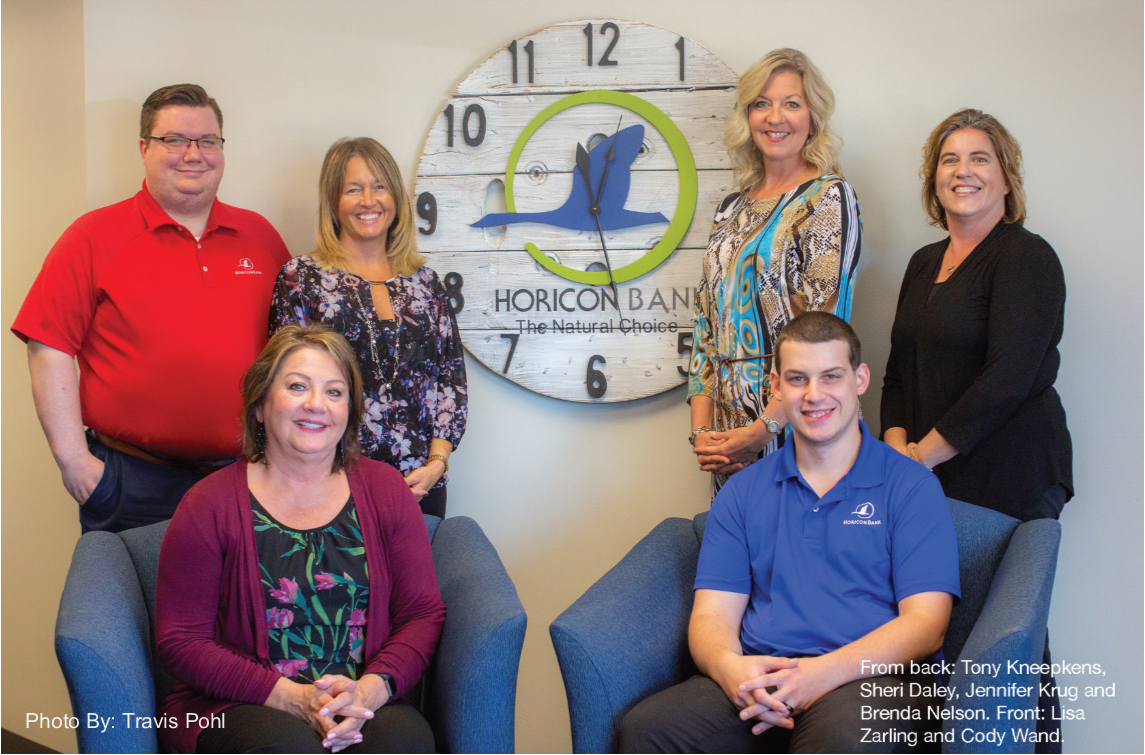 commercial loan processing team at Horicon Bank